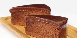 Torta fluffosa glassata al cioccolato 23062023 ricettasprint