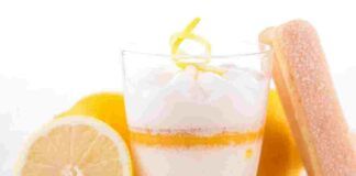 tiramisù panna e limone