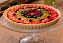 Crostata morbida light alla macedonia di frutta 19072023 ricettasprint