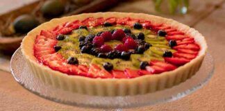 Crostata morbida light alla macedonia di frutta 19072023 ricettasprint