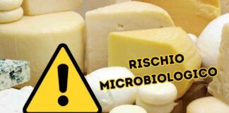 Rischio microbiologico per un formaggio sottoposto a richiamo alimentare