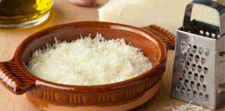 Come conservare il formaggio grattugiato in congelatore od in frigo