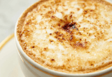 Crema pasticciera al caffè senza lattosio da servire rigorosamente fredda