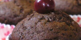 Muffin fondenti alle amarene 08072023 ricettasprint