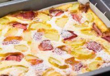 Pizza dolce di ananas e fragole 08072023 ricettasprint