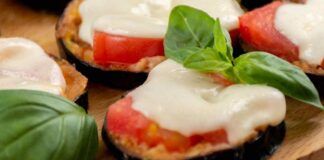 Pizzette di melanzane solo 150 kcal, metti tutto in forno e non sporchi nulla