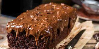 Plumcake al cioccolato con glassa il dessert ideale da servire dopo cena, una ghiottoneria che lascerà tutti stupiti