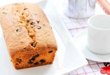 Plumcake con gocce di cioccolato non servono uova e burro inizia la giornata con leggerezza