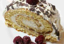 Rotolo di gelato stracciatella 26072023 ricettasprint