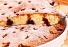 Torta di ciliegie super light solo 140 kcal a fetta, la merenda per te che sei a dieta