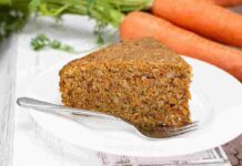 Torta di carote da 120 kcal