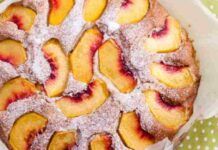 Torta di pesche come quella delle nonne, se non ci metti il burro godi solo a metà Torta di pesche come quella delle nonne, se non ci metti il burro godi solo a metà
