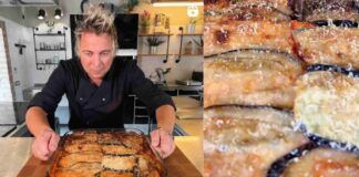 Andrea Mainardi mille foglie di melanzane - RicettaSprint
