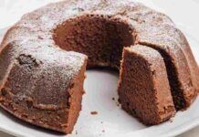 Ciambellone al cioccolato, fallo in pochi minuti e senza bilancia