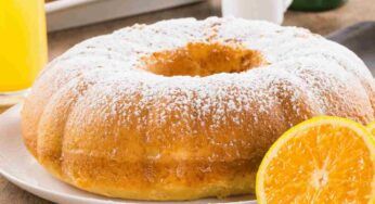 Ciambellone al pompelmo, fluffoso e senza burro inizia la giornata con il piede giusto