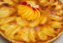 Crostata alle pesche la versione leggera, la preparo senza olio e uova, provala subito!