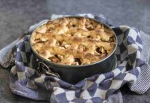 Crostata con crema di banane e noci 28082023 ricettasprint