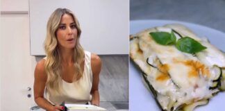 Elena Santarelli parmigiana di zucchine - RicettaSprint