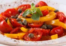 Peperonata pugliese fatta a modo mio, fredda e gustosa è strepitosa!