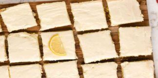 Mattonella alla crema di limone freschissima, altro che tiramisù e zuccotti, 10 minuti e metti in frigo