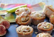 Muffin ai fichi e mandorle un dessert originale e insolito da gustare in qualsiasi momento della giornata