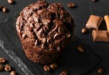 Muffin al cioccolato e caffè un mix di sapori e profumi che allieteranno le tue papille gustative