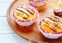 Muffin allo yogurt e cioccolato a volte basta poco per accontentare i piccoli di casa a colazione