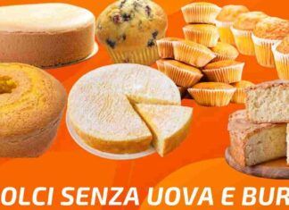 5 Dolci senza uova e burro così anche se sei a dieta non devi rinunciare al dolce!