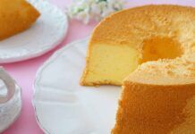 Chiffon cake al limone la ricetta infallibile per un risultato impeccabile, sarà alta e super soffice come una nuvola
