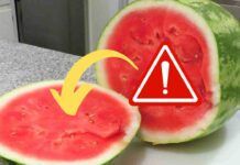 Cocomero con segno all'interno, la cosa è pericolosa?
