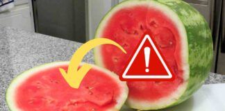 Cocomero con segno all'interno, la cosa è pericolosa?