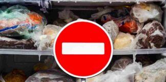 I cibi da non mettere mai in congelatore per non fare danni