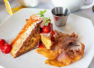 French toast con crema pasticcera e marmellata 30093034 ricettasprint