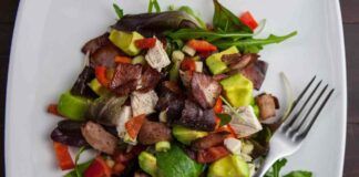 Insalata al tris di carne e verdure 11092023 ricettasprint