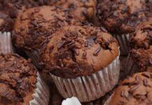 Muffin foresta nera: non ti accontenterai di uno, fare il bis è quasi un obbligo! Muffin foresta nera 22092023 ricettasprint