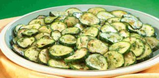 Padellata di zucchine light senza olio, grassi e sali, il rientro strong dalle vacanze, perdi subito il gonfiore