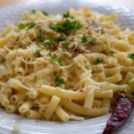 Pasta al pesto di prezzemolo limone e zafferano 17092023 ricettasprint