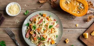 Ti servirà solo della zucca, pasta e guanciale - RicettaSprint