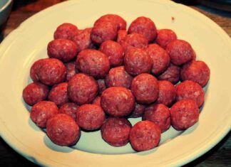 Polpettine di manzo e pancetta all'arrabbiata 25092023 ricettasprint