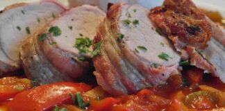 Rotolo di maiale ai peperoni 30092023 ricettasprint