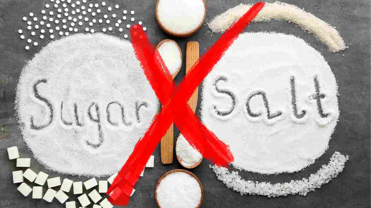 Perché ridurre o eliminare sale e zucchero fa vivere di più e meglio