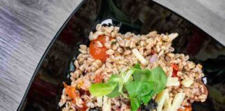 insalata farro e verdure