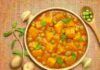 patate pisellini minestra