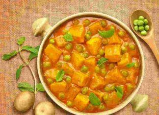patate pisellini minestra