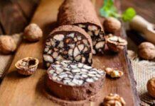 Biscotti cioccolato salame ricetta - RicettaSprint