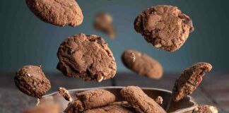 Biscotti tartufati con cacao noci e caffè, tris perfetto per un croccante spuntino goloso ricettasprint.it