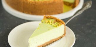 Cheesecake al pistacchio ricetta - RicettaSprint