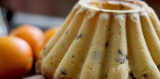 Ciambellone fluffy con arancia e gocce di cioccolato 19102023 ricettasprint