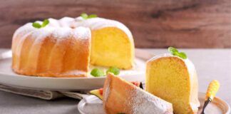 Ciambellone soffice alla marmellata di limoni l'aggiunta di un ingrediente speciale lo renderà irresistibile