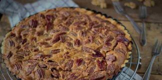 Crostata alla crema di castagne e noci pecan 16102023 ricettasprint